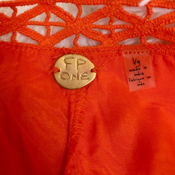 Free People Priscilla Ruffled Crochet-Trim Dress - Picture 5 of 8